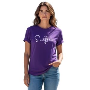 NWT Purple Swiftie Short Sleeve Tee